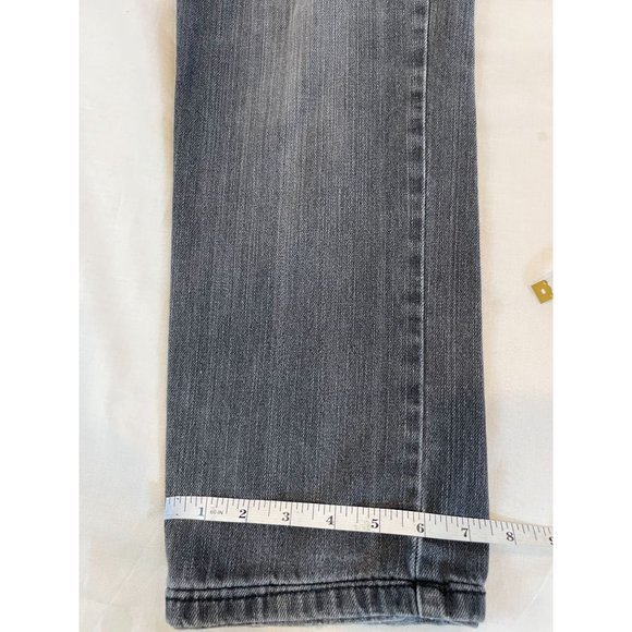 Kenneth Cole Reaction Womens Jeans Super Slim Straight Leg Black Size 32x30 - Picture 12 of 12